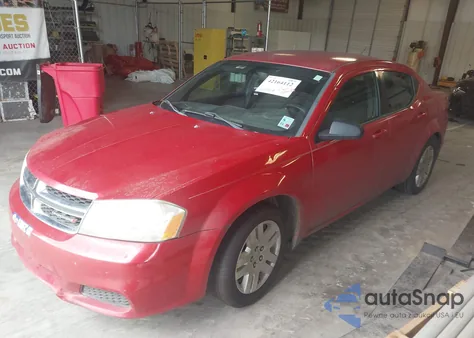 2012 Dodge Avenger Se z USA, uszkodzony, nr VIN 1C3CDZAB7CN238431